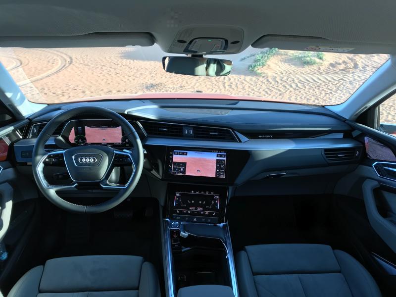 Audi e-tron Quattro | nos photos de l'essai à Abu Dhabi